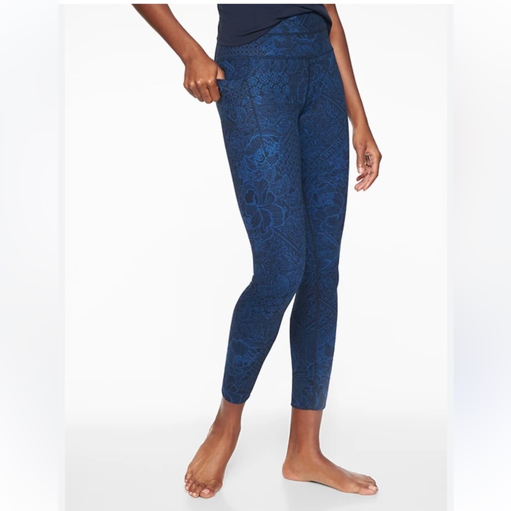 Athleta CHAKRA KERALA 7/8 TIGHT IN POWERVITA Small